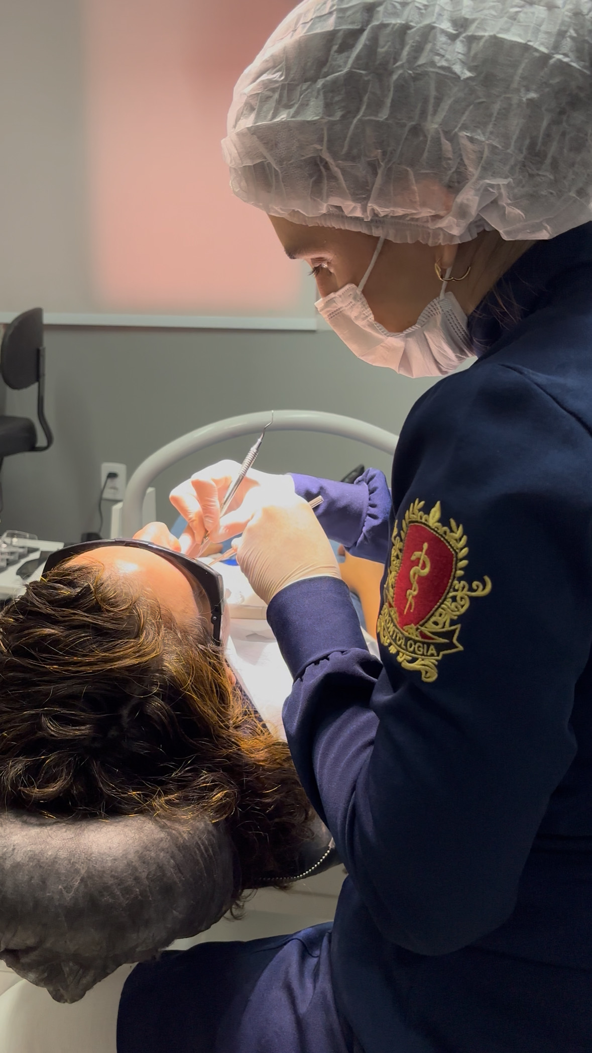 Limpeza odontológica